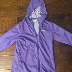 Columbia Kids Lavender Rain Jacket